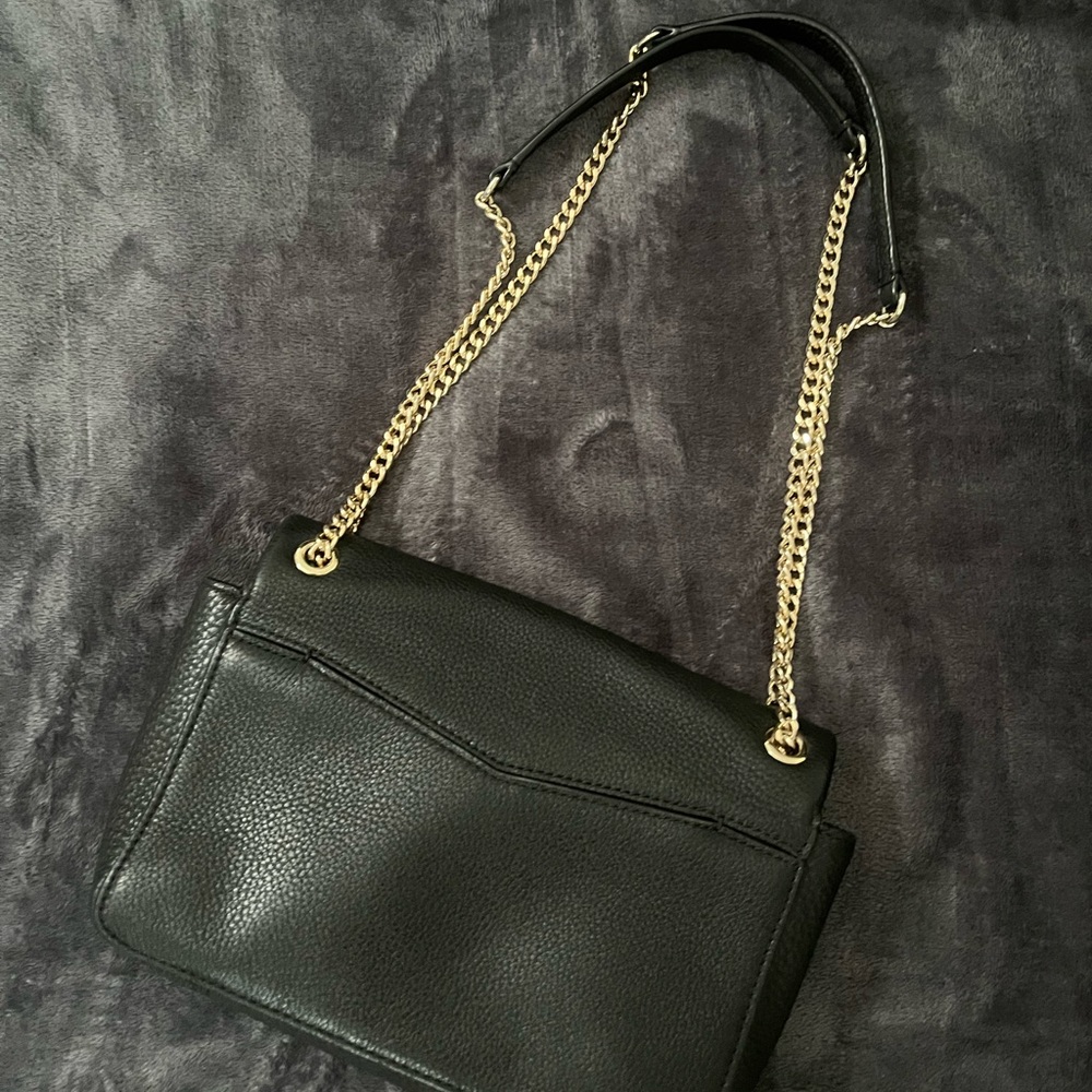Sandro Yza Black Pebble Leather bag - Picture 4 of 11